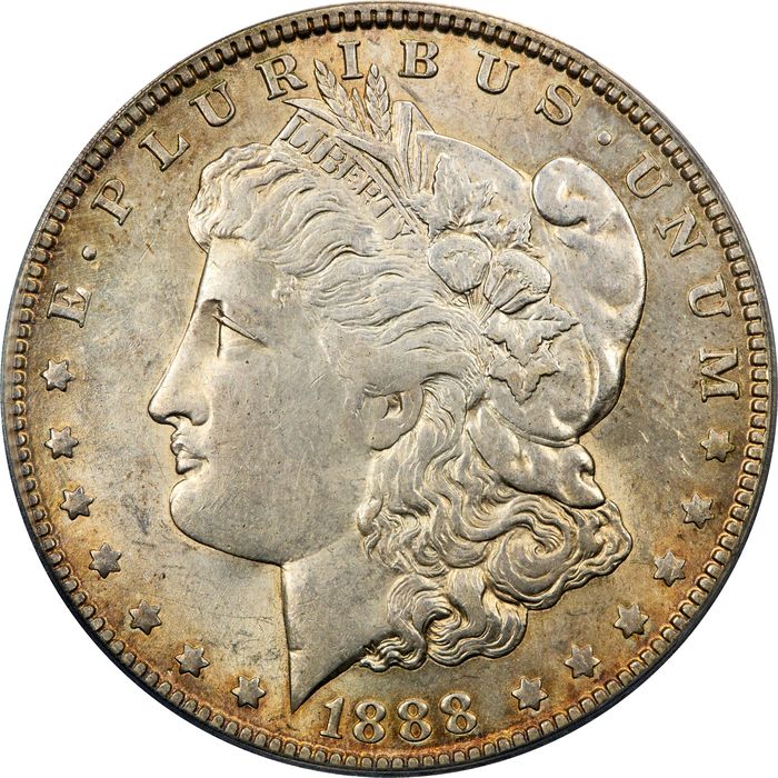 1888-O Morgan Dollar ($1) VAM 4 Hot Lips Obverse Image