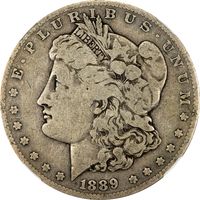 1889-CC Morgan Dollar ($1) Obverse Image
