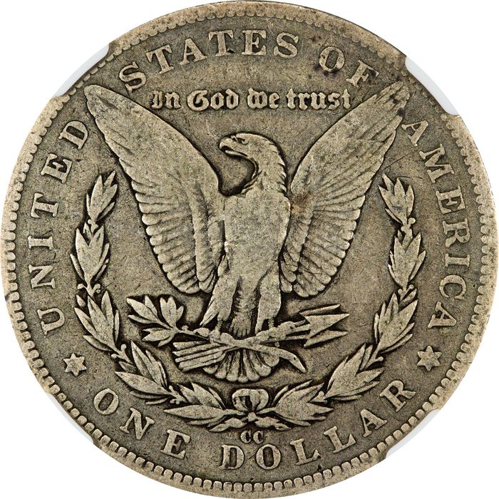 1889-CC Morgan Dollar ($1) Reverse Image