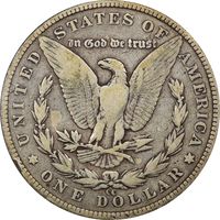1889-CC Morgan Dollar ($1) Photo 4