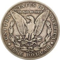 1889-CC Morgan Dollar ($1) Reverse Image