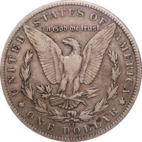 1889-CC Morgan Dollar ($1) Reverse Image