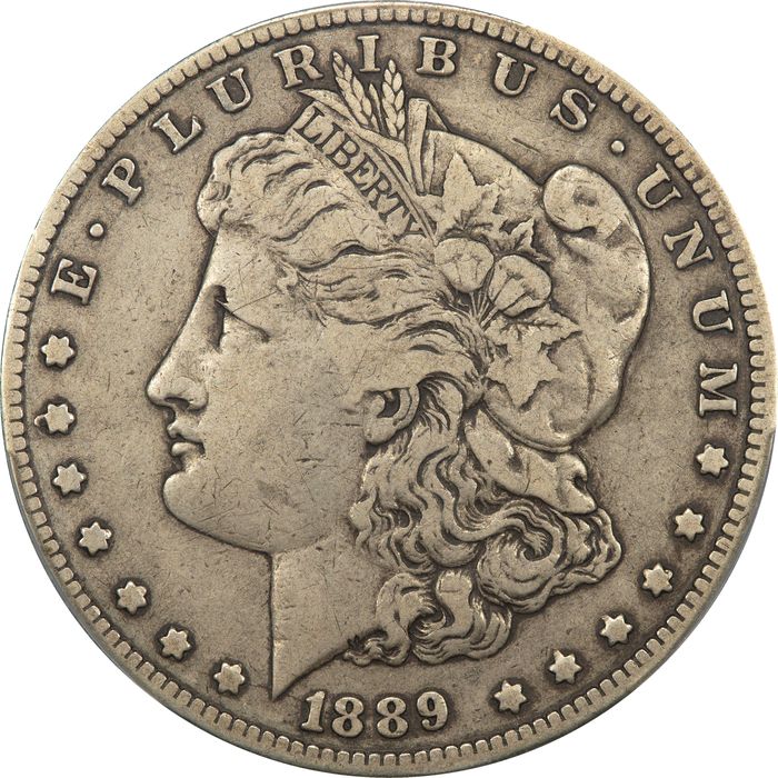 1889-CC Morgan Dollar ($1) Photo 3