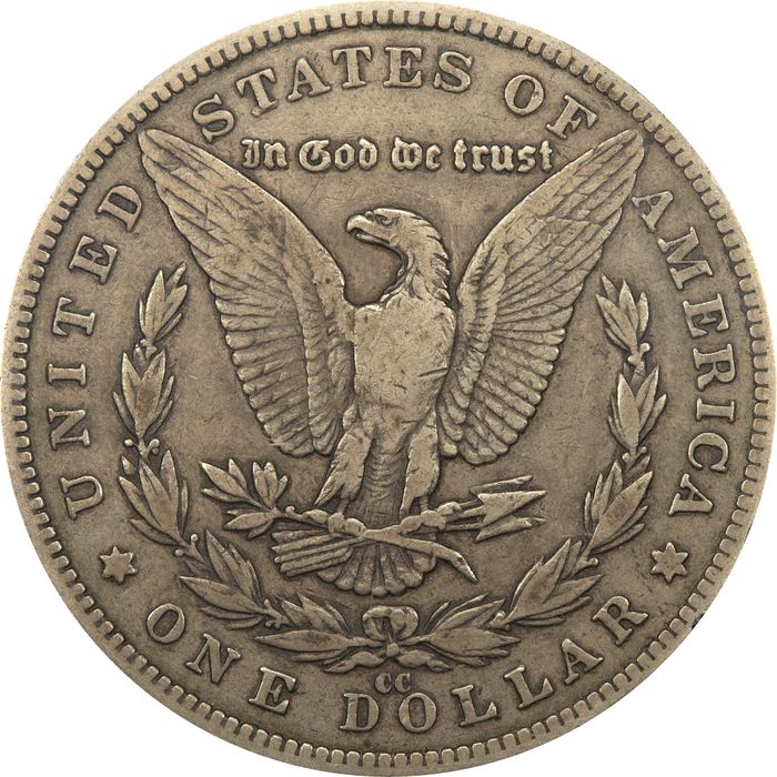 1889-CC Morgan Dollar ($1) Photo 4