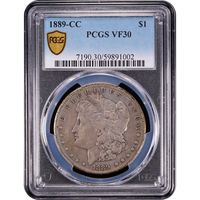 1889-CC Morgan Dollar ($1) Obverse Image
