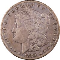 1889-CC Morgan Dollar ($1) Photo 3