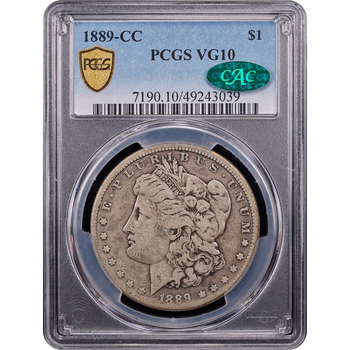 1889-CC Morgan Dollar ($1) Obverse Image