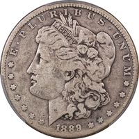 1889-CC Morgan Dollar ($1) Photo 3