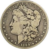 1889-CC Morgan Dollar ($1) Photo 3