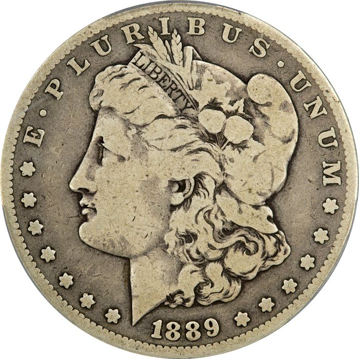 1889-CC Morgan Dollar ($1) Photo 3