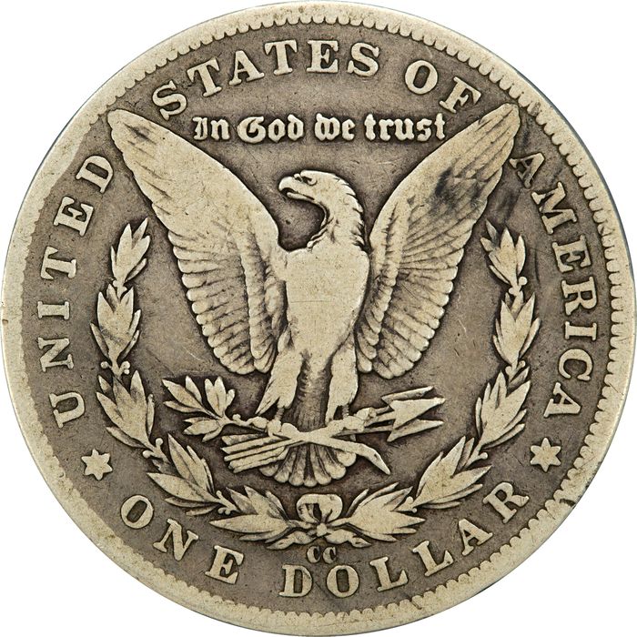 1889-CC Morgan Dollar ($1) Photo 4