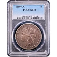 1889-CC Morgan Dollar ($1) Obverse Slab Image