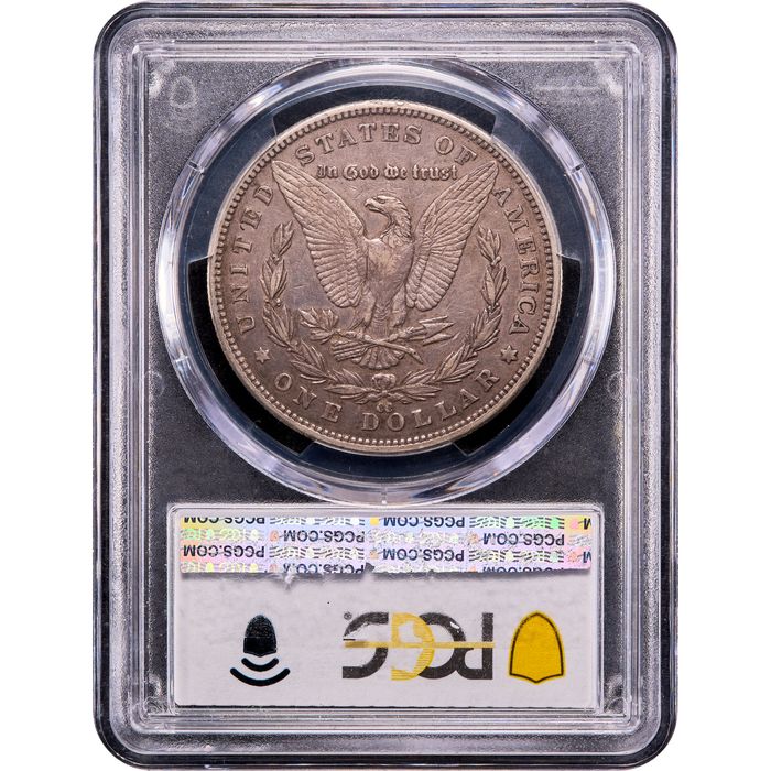 1889-CC Morgan Dollar ($1) Reverse Slab Image
