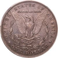 1889-CC Morgan Dollar ($1) Reverse Image