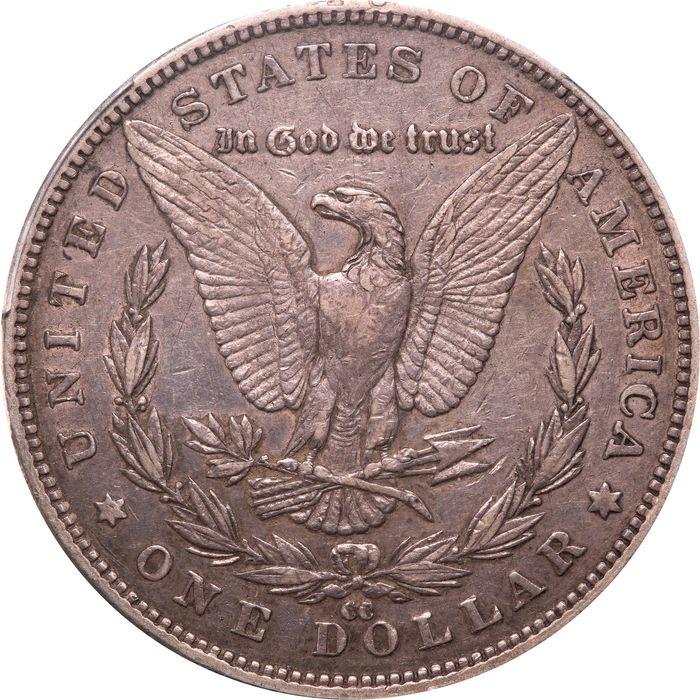 1889-CC Morgan Dollar ($1) Reverse Image