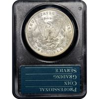 1889 Morgan Dollar ($1) Rattler Reverse Slab Image