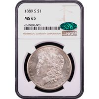 1889-S Morgan Dollar ($1) Obverse Slab Image