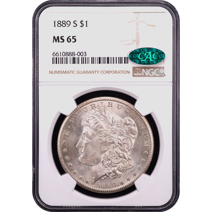1889-S Morgan Dollar ($1) Obverse Slab Image