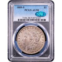 1889-S Morgan Dollar ($1) Obverse Image