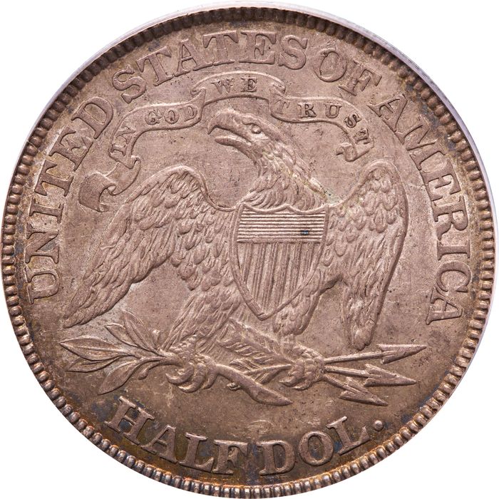 1889 Seated Liberty Half (50c) Photo 4
