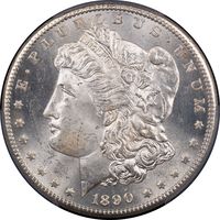 1890-CC Morgan Dollar ($1) Obverse Image
