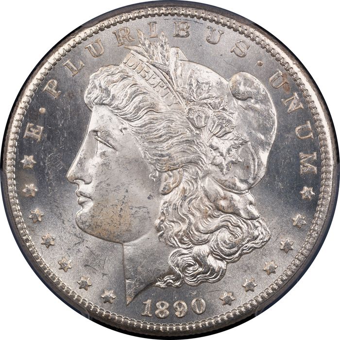 1890-CC Morgan Dollar ($1) Obverse Image