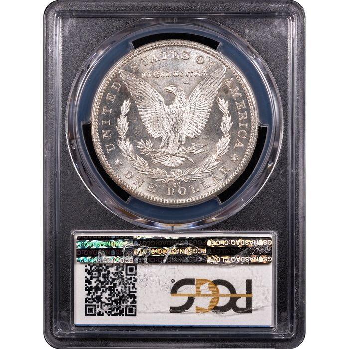 1890-CC Morgan Dollar ($1) Reverse Slab Image