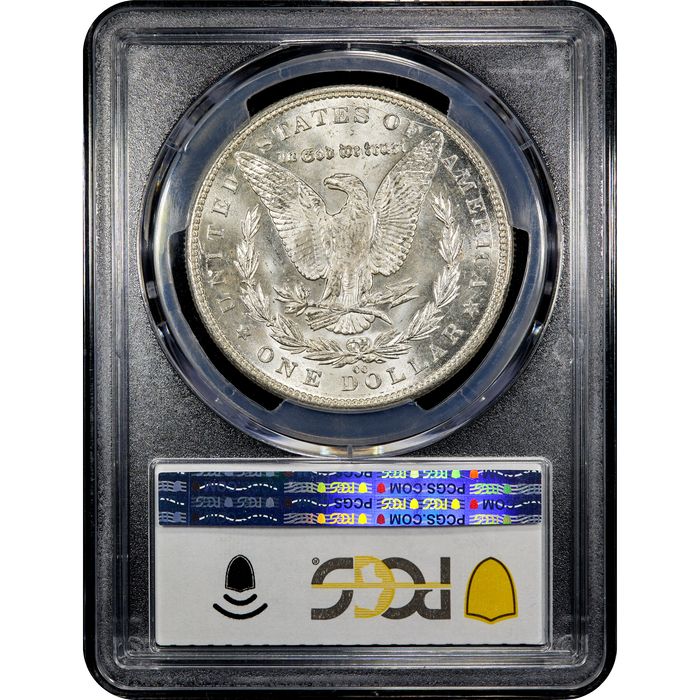 1890-CC Morgan Dollar ($1) Reverse Slab Image