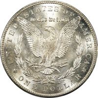 1890-CC Morgan Dollar ($1) Reverse Image