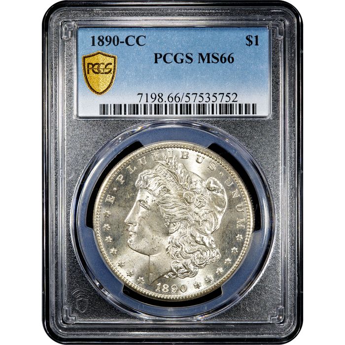 1890-CC Morgan Dollar ($1) Obverse Image