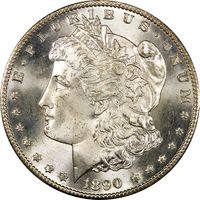 1890-CC Morgan Dollar ($1) Photo 3