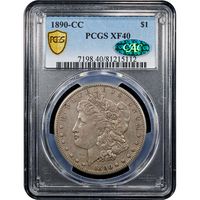 1890-CC Morgan Dollar ($1) Obverse Image