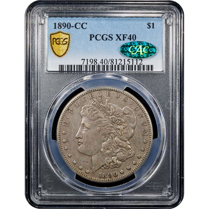 1890-CC Morgan Dollar ($1) Obverse Image