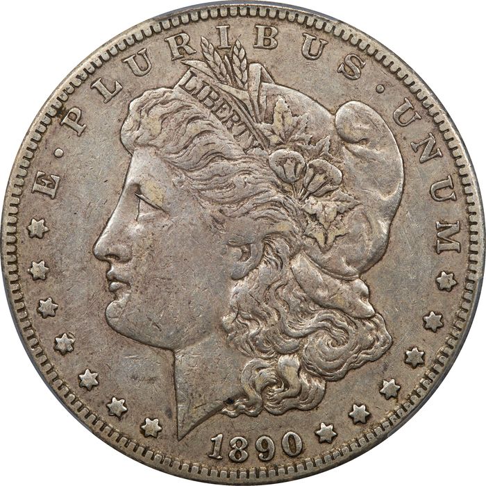 1890-CC Morgan Dollar ($1) Photo 3