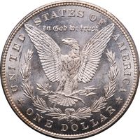 1890-CC Morgan Dollar ($1) Tailbar Photo 4