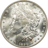 1890-O Morgan Dollar ($1) Photo 3