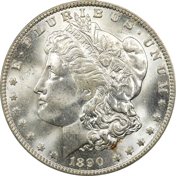 1890-O Morgan Dollar ($1) Photo 3