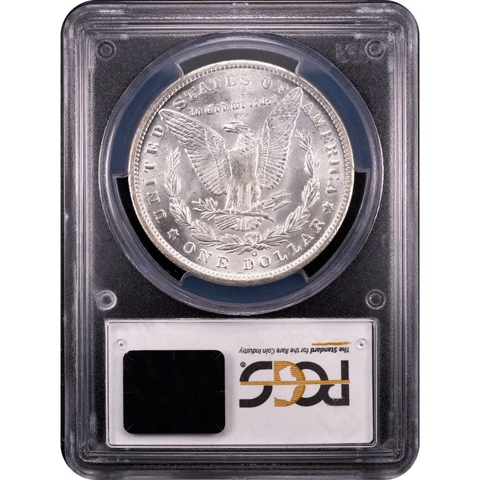 1890-O Morgan Dollar ($1) Reverse Slab Image
