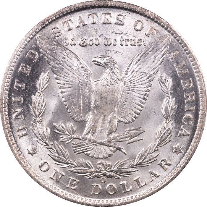 1890-O Morgan Dollar ($1) Reverse Image
