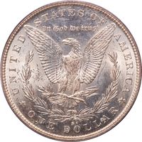1890-S Morgan Dollar ($1) Reverse Image