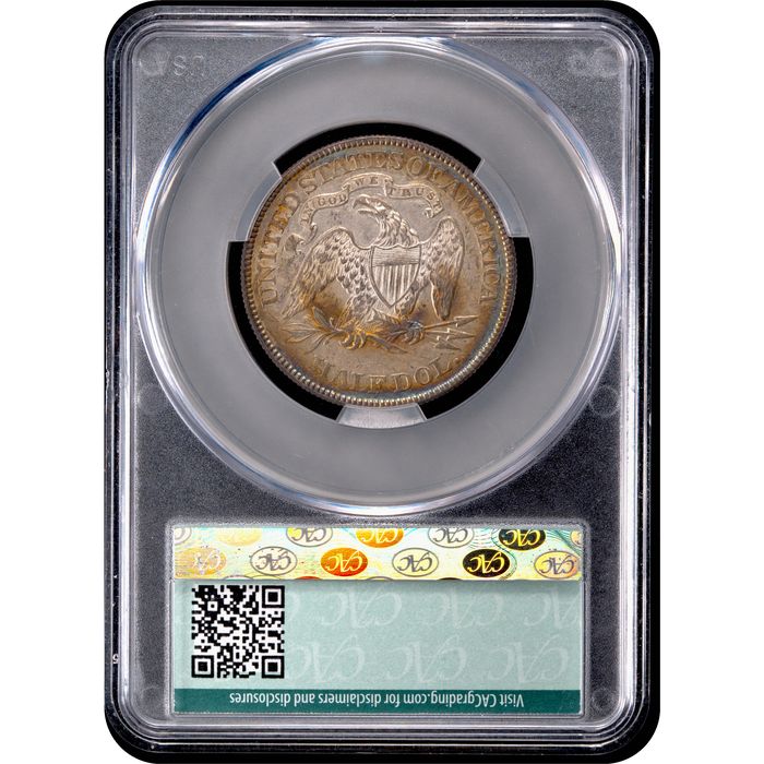 1890 Seated Liberty Half Dollar (50c) Reverse Image