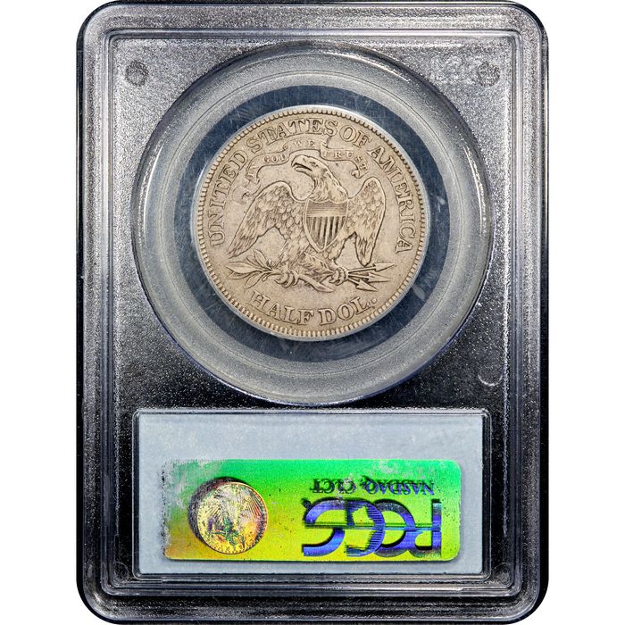 1890 Seated Liberty Half Dollar (50c) Reverse Image