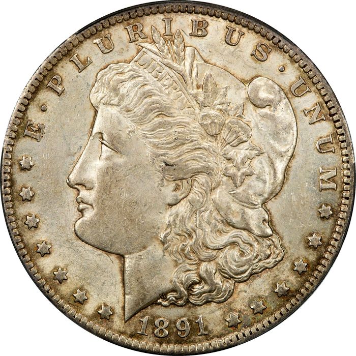 1891-CC Morgan Dollar ($1) Obverse Image