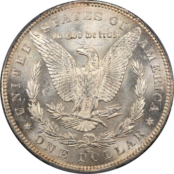 1891-CC Morgan Dollar ($1) Reverse Image