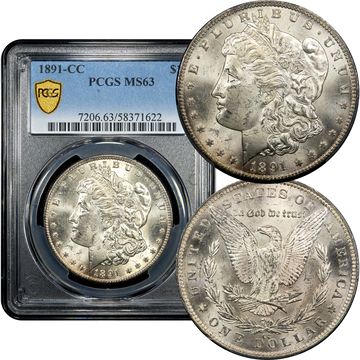 1891-CC Morgan Dollar ($1) Composite Image