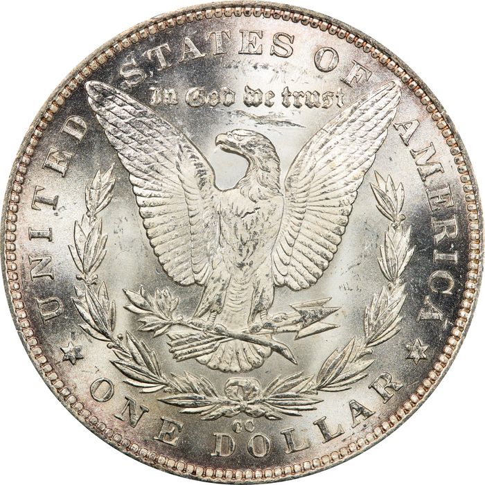 1891-CC Morgan Dollar ($1) Photo 4