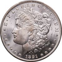 1891-CC Morgan Dollar ($1) Obverse Image