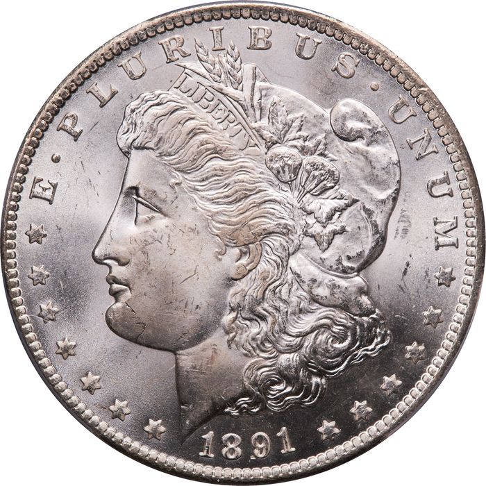 1891-CC Morgan Dollar ($1) Obverse Image