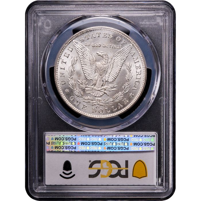 1891-CC Morgan Dollar ($1) Reverse Slab Image