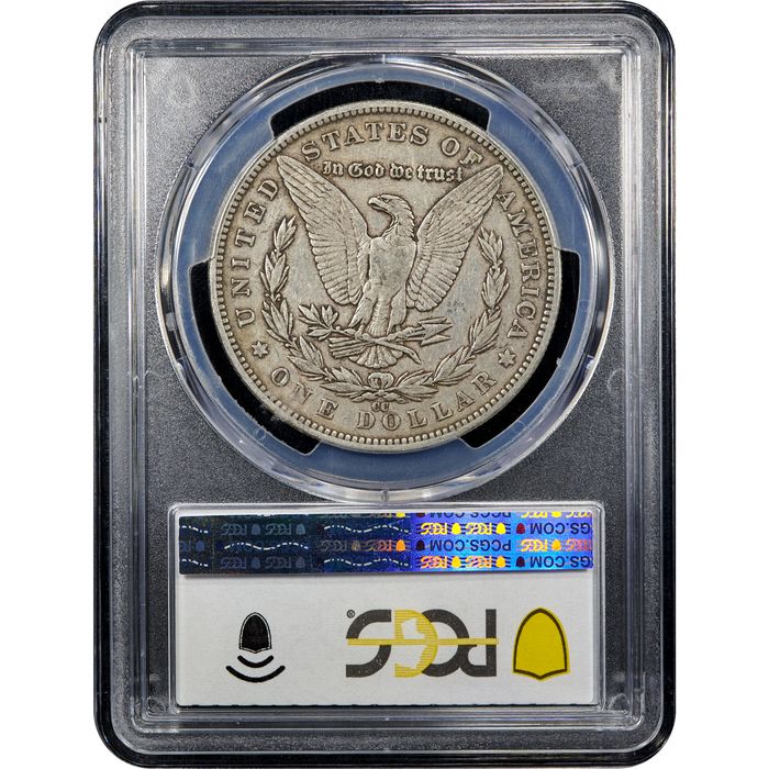 1891-CC Morgan Dollar ($1) Reverse Slab Image